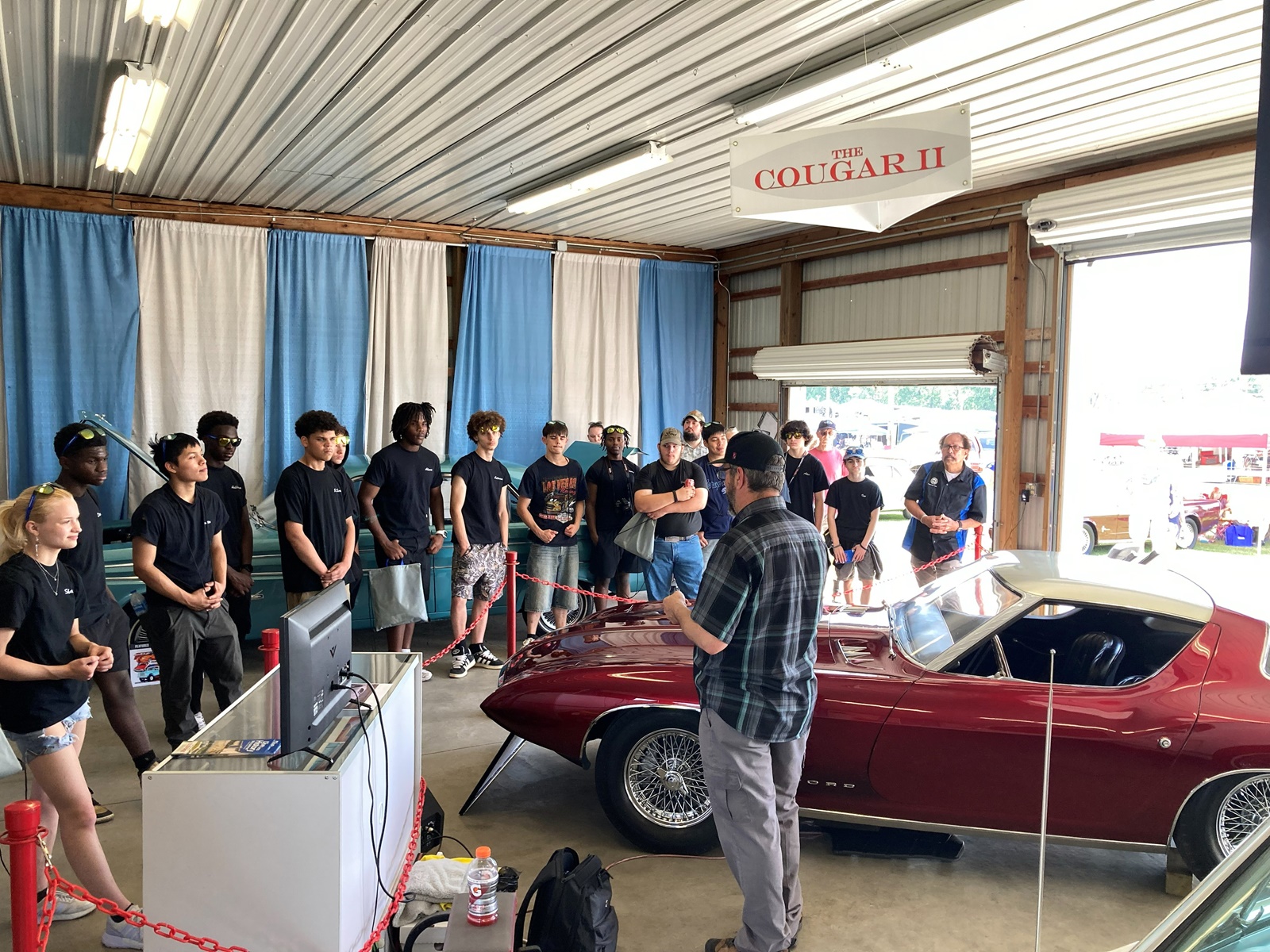 Students had a really cool opportunity to hear from David Marchioni - Curator of Detroit Historical Society Automotive Assets